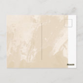 Kaffee und Kekse Postkarte (Rückseite)