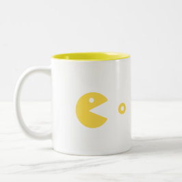Kaffee und Kekse Zweifarbige Tasse