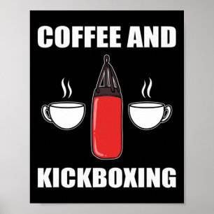 Kaffee und Kickboxen Poster