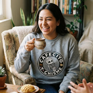 Kaffee und Klatsch Mexikanisches süßes Gebäck Sweatshirt
