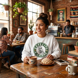 Kaffee und Klatsch Mexikanisches süßes Gebäck Sweatshirt