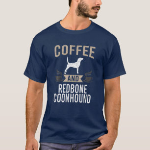 Kaffee- und Knochenhund-Hund Lover T-Shirt