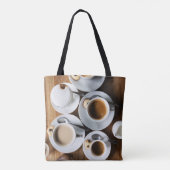 Kaffee und Komfort Tasche (Rückseite)