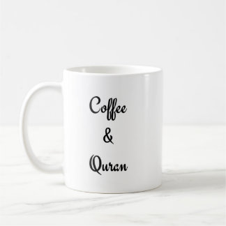 Kaffee und Koran Kaffeetasse