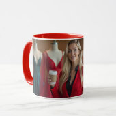 Kaffee und Kreativität im Studio 2 Tasse (Vorderseite Links)