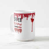 Kaffee- und Kriminalshow Kaffeetasse (Vorderseite Links)