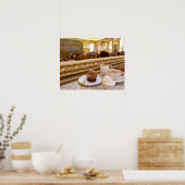 Kaffee und Kuchen Poster drucken (Küche)