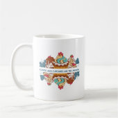 Kaffee und Kuchen sind das Answer Funny Sprichwort Kaffeetasse (Links)