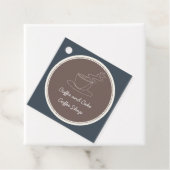 Kaffee- und Kuchenkaffee Geschenkanhänger (Beispiel)