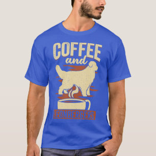 Kaffee und Leonbergers Dog Lover Geschenk T-Shirt