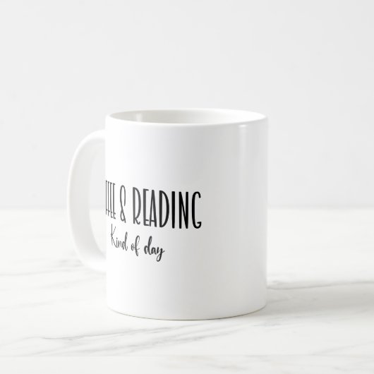 Kaffee- und Lesetyp Kaffeetasse (Vorderseite Links)