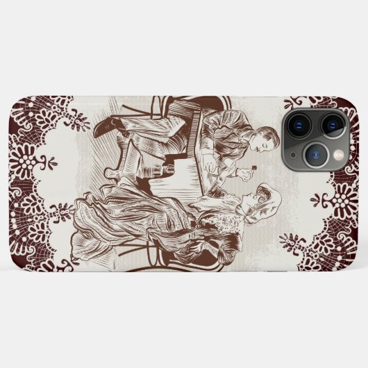 Kaffee und Liebe Case-Mate iPhone Hülle (Rückseite (Horizontal))