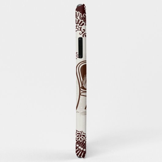 Kaffee und Liebe Case-Mate iPhone Hülle (Hinten/Rechts)