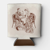 Kaffee und Liebe Dosenkühler (Vorderseite)