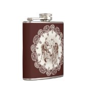 Kaffee und Liebe Flachmann (Rechts)