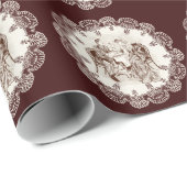 Kaffee und Liebe Geschenkpapier (Rolleneckpunkt)