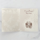 Kaffee und Liebe Karte (Innenseite)