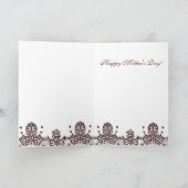 Kaffee und Liebe Karte (Innenseite)