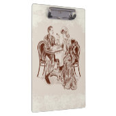 Kaffee und Liebe Klemmbrett (Rechts)