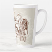 Kaffee und Liebe Milchtasse (Rechts)