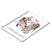 Kaffee und Liebe Notizblock (Linke Seite)