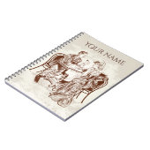 Kaffee und Liebe Notizblock (Linke Seite)