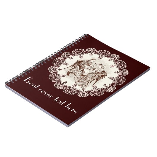 Kaffee und Liebe Notizblock (Linke Seite)