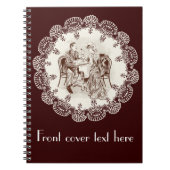 Kaffee und Liebe Notizblock (Vorderseite)