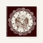 Kaffee und Liebe Notizbuch (Vorderseite)