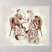 Kaffee und Liebe Poster (Vorne)