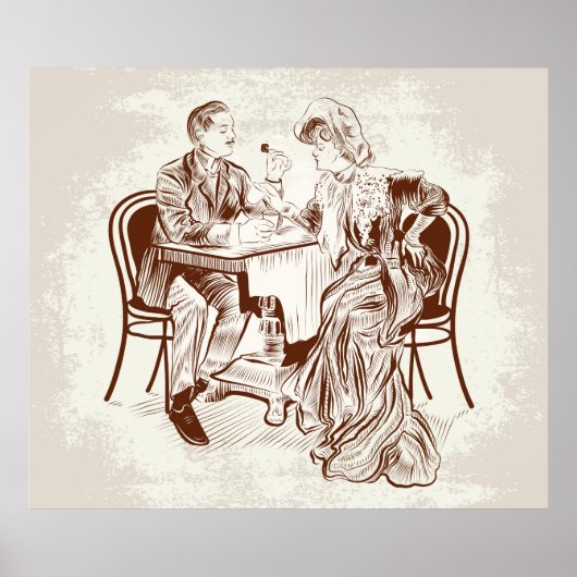 Kaffee und Liebe Poster (Vorne)