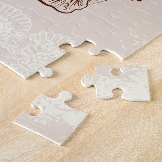 Kaffee und Liebe Puzzle (Seite)