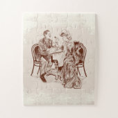 Kaffee und Liebe Puzzle (Vertikal)