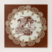 Kaffee und Liebe Puzzle (Horizontal)