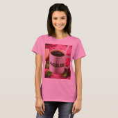 Kaffee und Liebe T-Shirt (Vorne ganz)