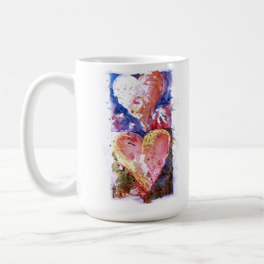 Kaffee-und Liebe-Tasse Kaffeetasse (Links)
