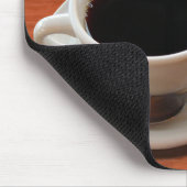 Kaffee und Löffel Mousepad (Ecke)