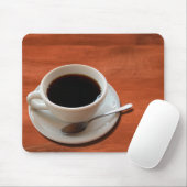 Kaffee und Löffel Mousepad (Mit Mouse)