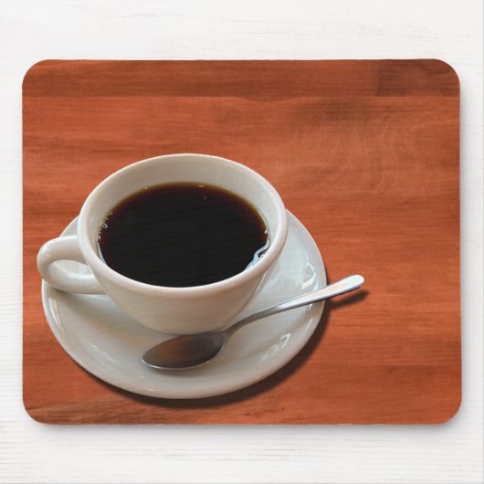 Kaffee und Löffel Mousepad (Vorne)