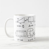Kaffee und Mathematik lösen alle Probleme Kaffeetasse (Links)