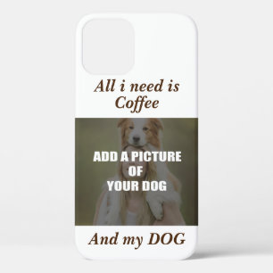 Kaffee und mein Hundebüt Kissen Case-Mate iPhone Hülle