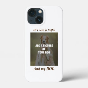Kaffee und mein Hundebüt Kissen Case-Mate iPhone Hülle