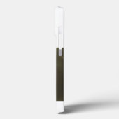 Kaffee und mein Hundebüt Kissen Case-Mate iPhone Hülle (Rückseite / Links)