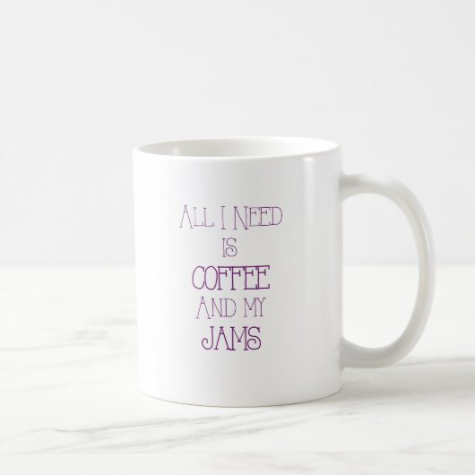 Kaffee und mein Jams2 Kaffeetasse (Rechts)