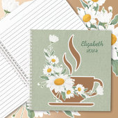 Kaffee und Milchprodukte Notizblock