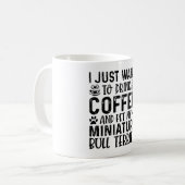 Kaffee- und Miniaturbullgarter Kaffeetasse (Vorderseite Links)