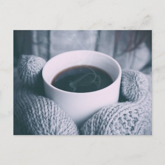 Kaffee und Mitt Postkarte (Vorderseite)