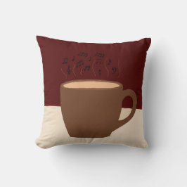 Kaffee und Musik - Kaffee-Cup mit musikalischer St Kissen