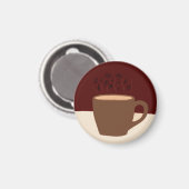 Kaffee und Musik - Kaffee-Cup mit musikalischer St Magnet (Vorderseite/Rückseite)