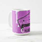 Kaffee und Musik Kaffeetasse (Vorderseite Links)